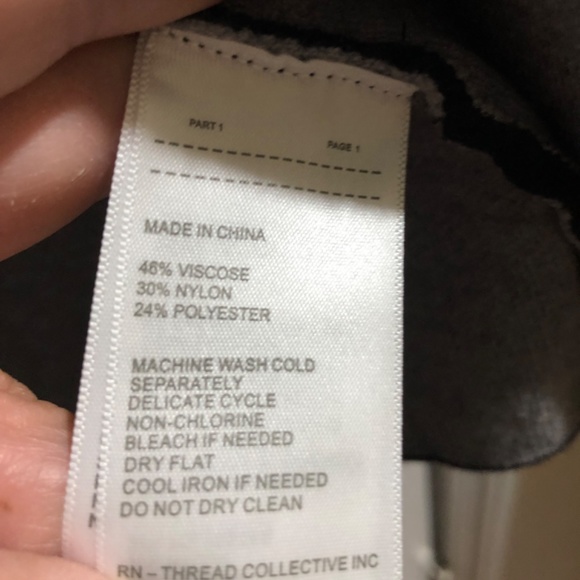 Ellen Tracy Open Cardigan/Top Black Sweater - Picture 3 of 5